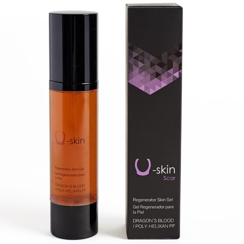 500 KOSMETIKPRODUKTER - USCAR U-SKIN HEALING GEL TIL ALLE TYPER TATOVERET HUD