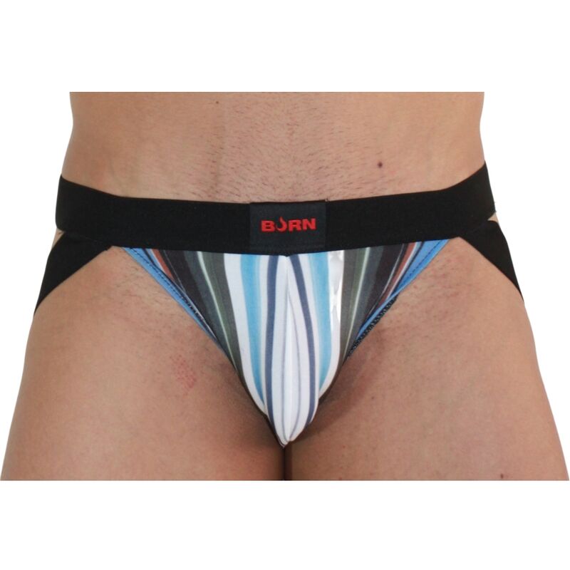 BURN - 009 JOCK MULTIFARVET / SORT L