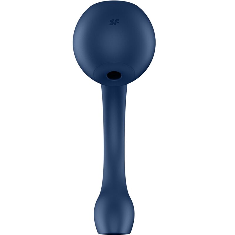 SATISFYER - PRO+ WAVE 4 G-PUNKTS- & LUFTPULSSTIMULATOR GRATIS APP MØRKEBLÅ