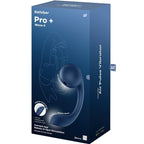 SATISFYER - PRO+ WAVE 4 G-PUNKTS- & LUFTPULSSTIMULATOR GRATIS APP MØRKEBLÅ
