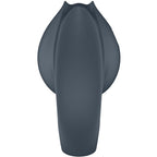 SATISFYER - PERFECT PAIR 2 MULTIVIBRATOR 2 I 1 PENISRING OG FINGERSTIMULATOR GRÅ