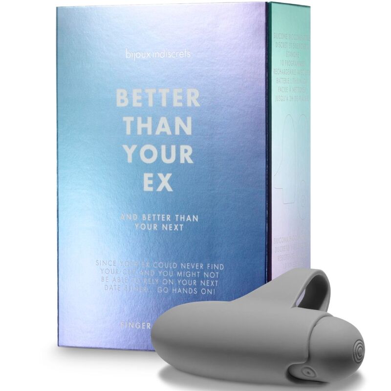 BIJOUX - BEDRE END DIN EX VIBRATOR BULLET 10 VIBRATIONER GRÅ