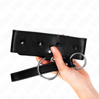 KINK - HALSKÆDE 65 CM MED SNORE MED SØLVØVNE MODEL 2 JUSTERBAR 36-43 CM X 5 CM