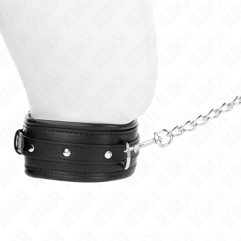 KINK - HALSKÆDE MED SKINNENDE SPÆNDEREM 65 CM 48,5 CM X 5,3 CM
