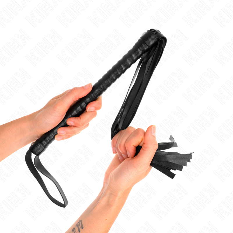 KINK - PISK MED SORT TEKSTURERET HÅNDTAG 48,5 CM