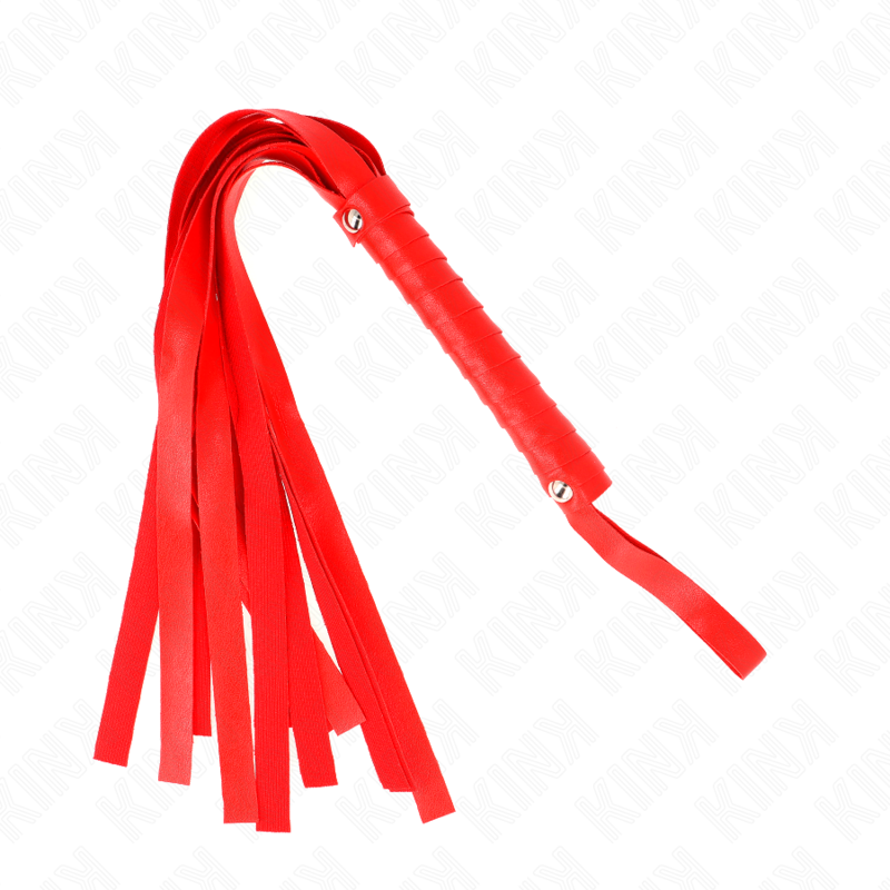 KINK - RØD BRED HALEPISK 48,5 CM