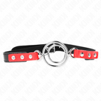 KINK - GAG MED FLERE O-RINGE 4 / 4,8 CM RØD 38 X 56 CM
