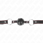 KINK - HULT HÅRDT SORT KUGLE KNEVELS MODEL 2 65 x 2,5 CM