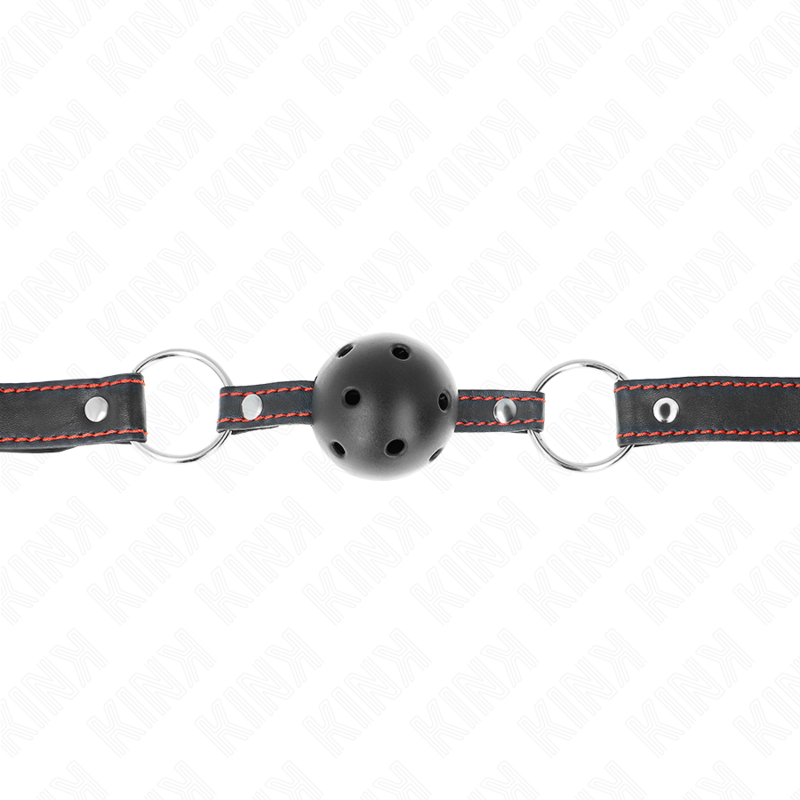 KINK - HULT HÅRDT SORT KUGLE KNEVELS MODEL 2 65 x 2,5 CM