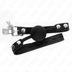 KINK - MODEL 1 SILIKONEKUGLE 4 CM GAG MED LÅS 60 x 2 CM
