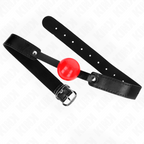 KINK - BLØD TPE-BOLD 4 CM GAG MODEL 1 66 x 2,5 CM JUSTERBAR 41-61 CM