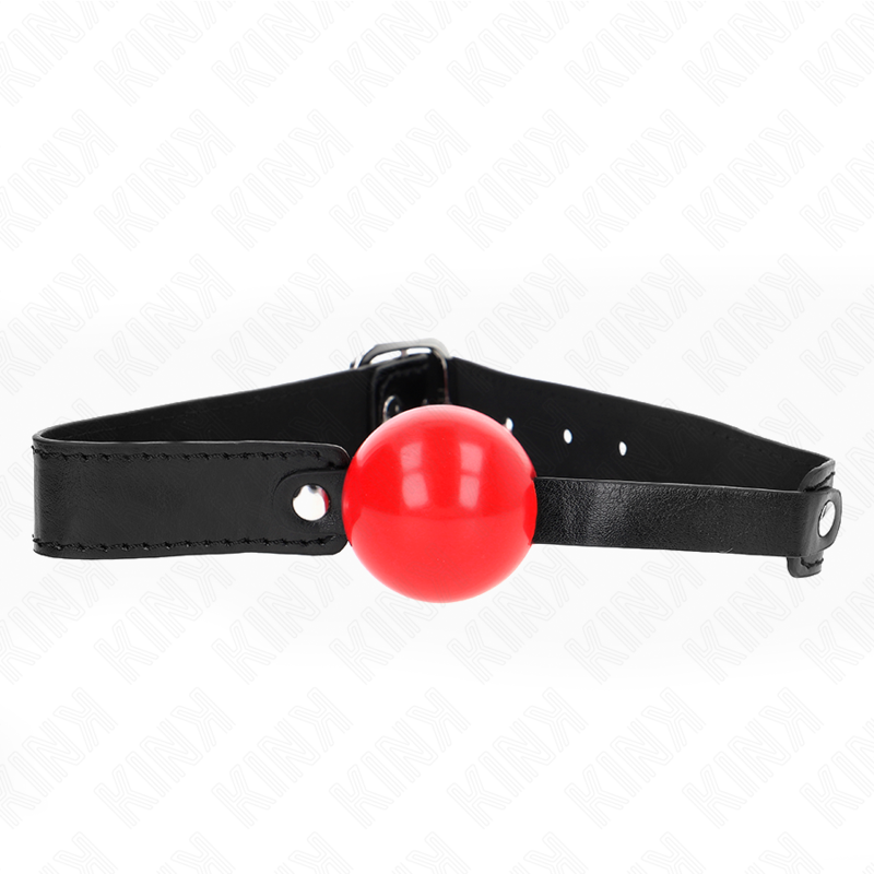 KINK - BLØD TPE-BOLD 4 CM GAG MODEL 1 66 x 2,5 CM JUSTERBAR 41-61 CM