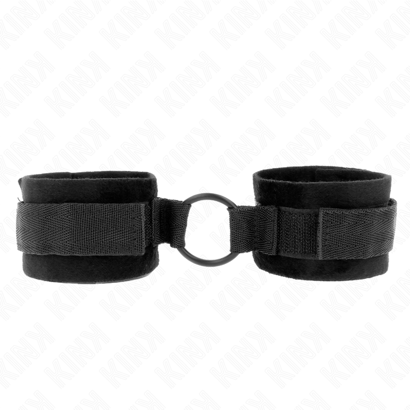KINK - BEGYNDER PELSHÅNDJERN 25 CM MED O-RING 4 CM SORT JUSTERBAR 15-25 CM