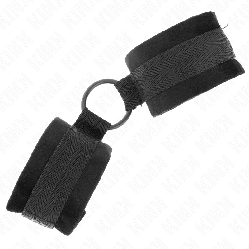 KINK - BEGYNDER PELSHÅNDJERN 25 CM MED O-RING 4 CM SORT JUSTERBAR 15-25 CM