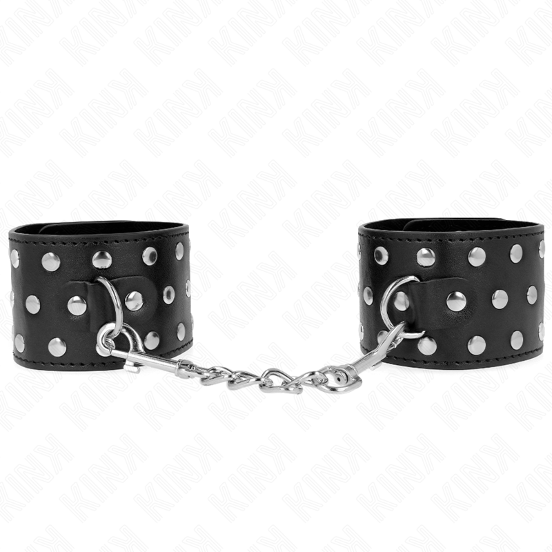 KINK - PUNK HÅNDLEDSBÅND JUSTERBARE 19-24 CM X 5,5 CM