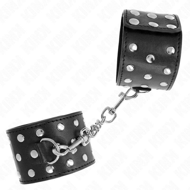 KINK - PUNK HÅNDLEDSBÅND JUSTERBARE 19-24 CM X 5,5 CM
