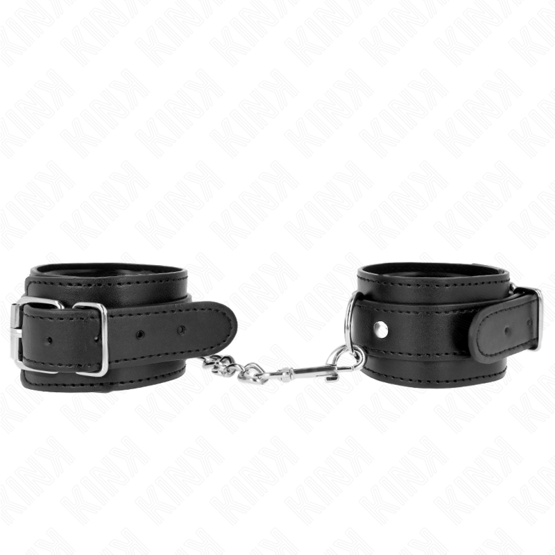 KINK - TYNDE HÅNDLEDSBÆLTER SORT JUSTERBAR 21-33 CM