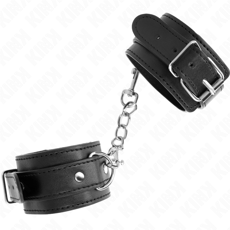 KINK - TYNDE HÅNDLEDSBÆLTER SORT JUSTERBAR 21-33 CM