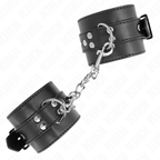KINK - HÅNDLEDSBÆLTER SORT MED SORT BÆLTE JUSTERBAR 17-28 CM X 6 CM