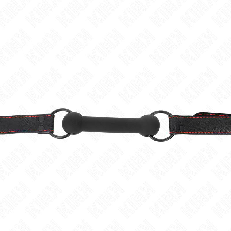 KINK - KNOGLÆDE MED LÆDERREM SORT JUSTERBAR 41-57 CM
