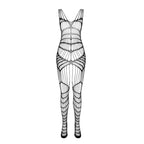 PASSION - BS 102 BODYSTOCKING HVID ÉN STØRRELSE
