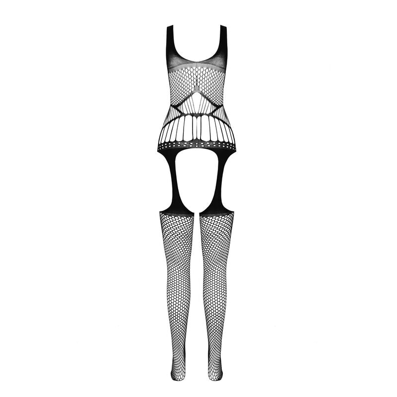 PASSION - BS 106 BODYSTOCKING HVID ÉN STØRRELSE