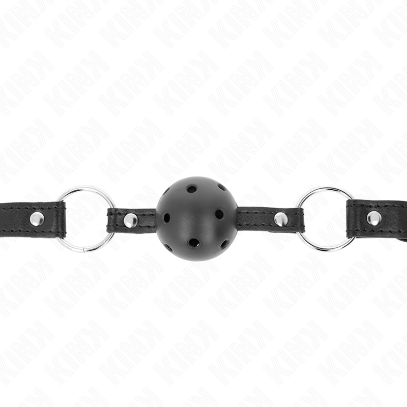 KINK - HULT HÅRDT SORT KUGLE 4,5 CM GAG MODEL 1 63,5 X 2 CM
