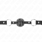 KINK - HULT HÅRDT SORT KUGLE 4,5 CM GAG MODEL 1 63,5 X 2 CM