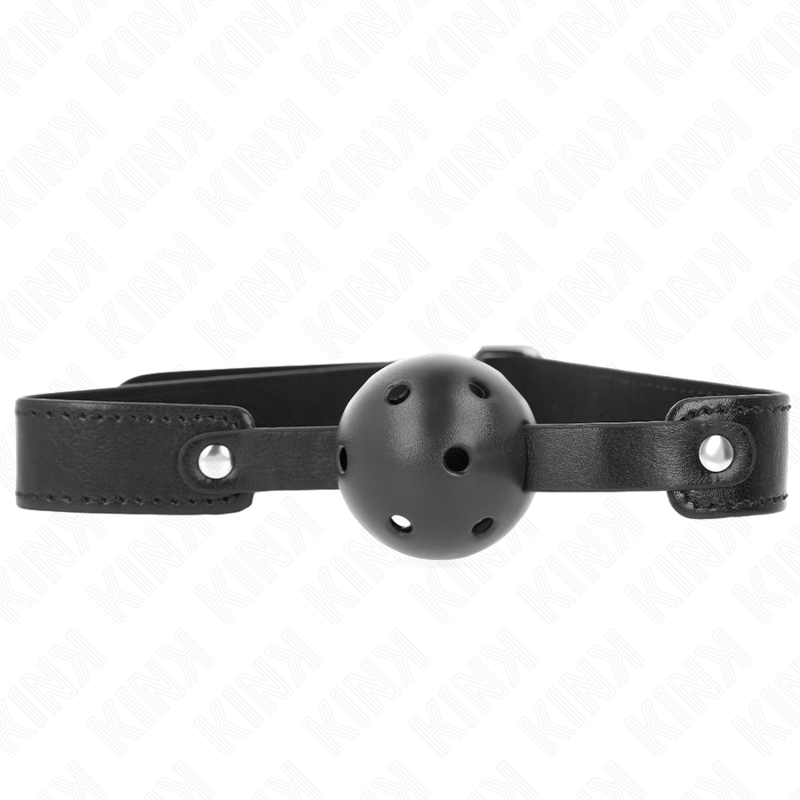 KINK - SORT ÅNDBAR BOLD 4,5 CM GAG 65 x 2,5 CM