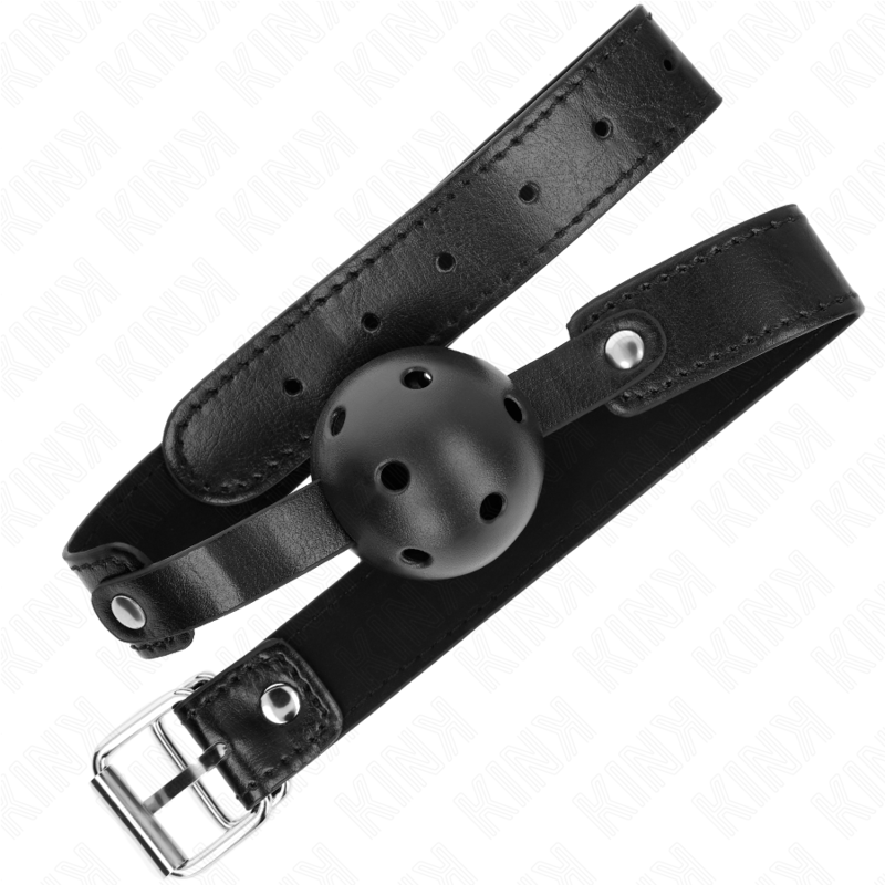 KINK - SORT ÅNDBAR BOLD 4,5 CM GAG 65 x 2,5 CM