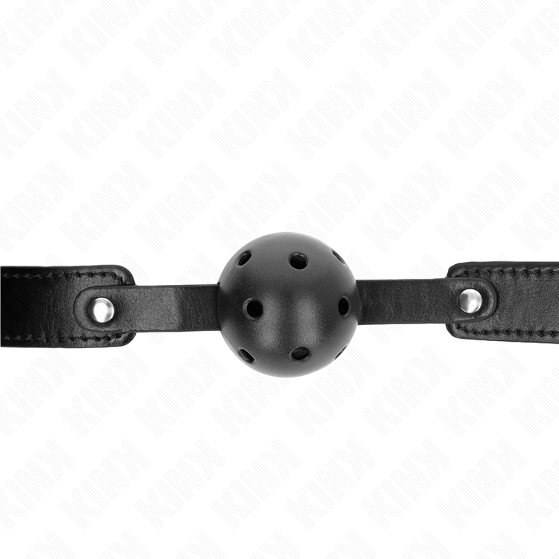 KINK - SORT ÅNDBAR BOLD 4,5 CM GAG 65 x 2,5 CM