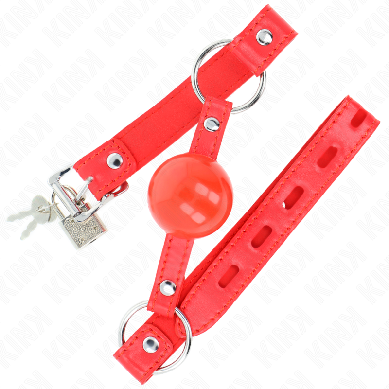 KINK - TPE-BOLD 4 CM KNEVELVÆS MED ROJO-LÅS 60 x 2 CM