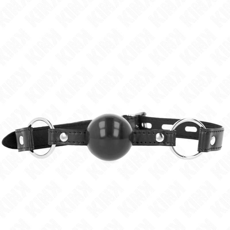 KINK - SORT TPE-BOLD 4 CM KNEVELVÆS 60 x 2 CM