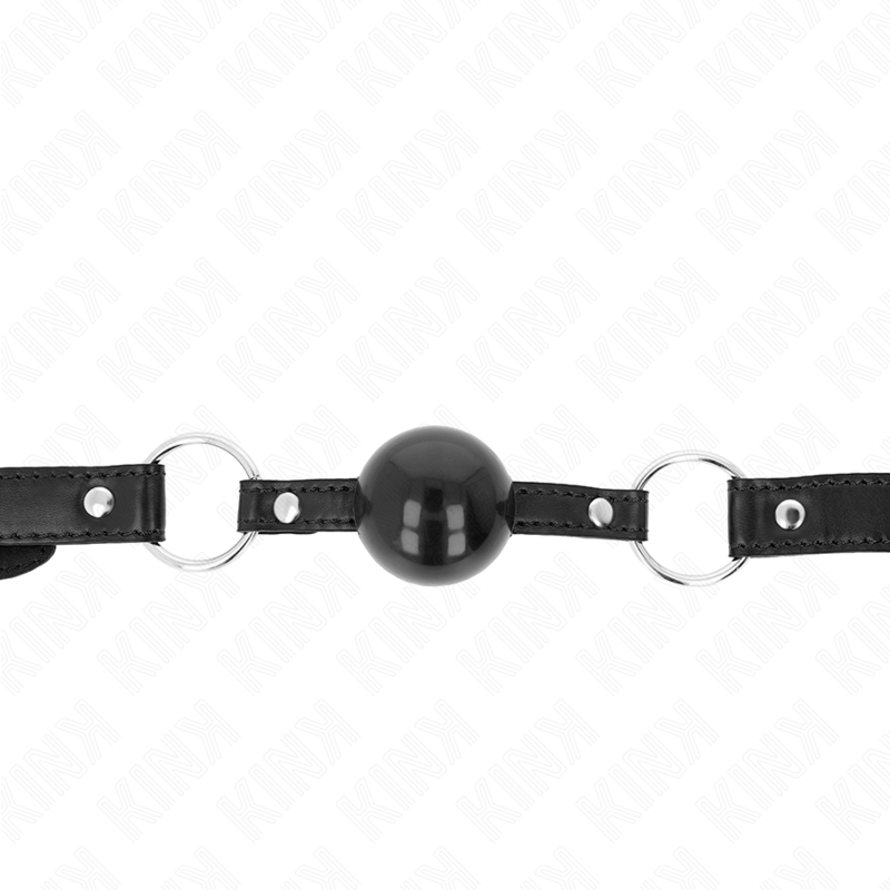 KINK - SORT TPE-BOLD 4 CM KNEVELVÆS 60 x 2 CM