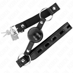 KINK - SORT TPE-BOLD 4 CM KNEVELVÆS 60 x 2 CM