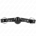 KINK - KUGLE 4 CM KNEVELS MED SPIDSNITTE OG SNAP LÅS 65 x 2 CM