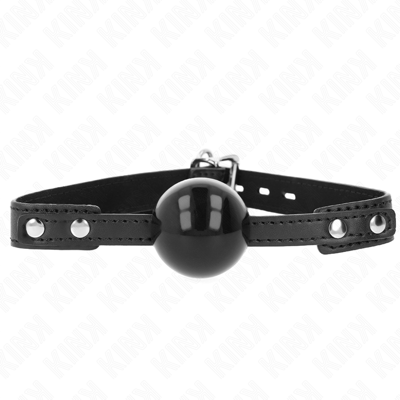 KINK - BLØD TPE-BOLD 4 CM GAG MODEL 3 60 x 2 CM JUSTERBAR 37-52 CM