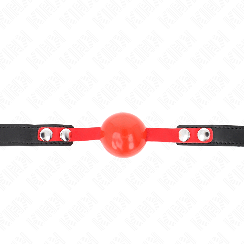 KINK - BLØD TPE-BOLD 4 CM GAG MODEL 4 60 x 2 CM JUSTERBAR 37-52 CM