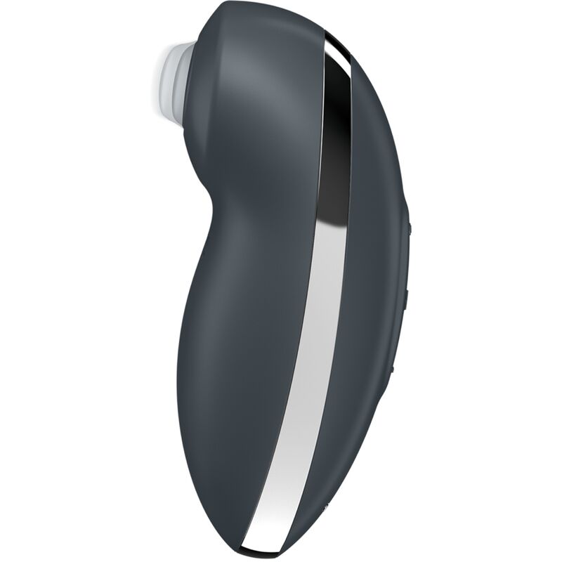 SATISFYER - TAP & CLIMAX 2 VIBRATOR & STIMULATOR GRÅ