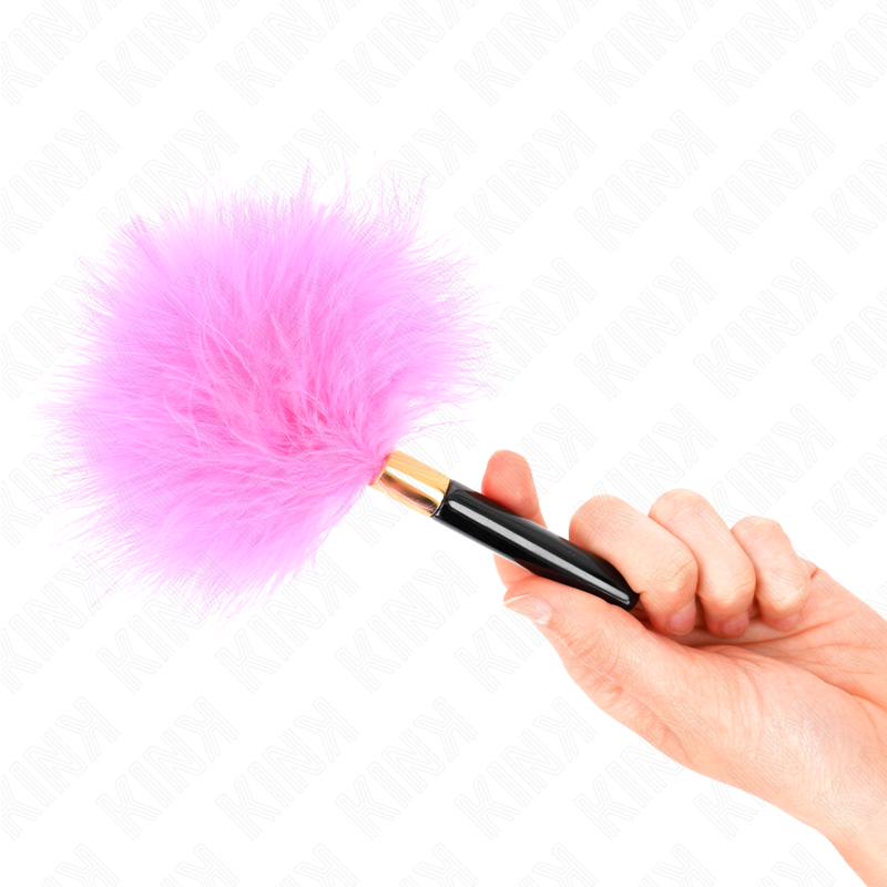 KINK - FUCHSIA GULD METAL TICKLE FJER 18 CM