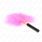 KINK - FUCHSIA GULD METAL TICKLE FJER 18 CM