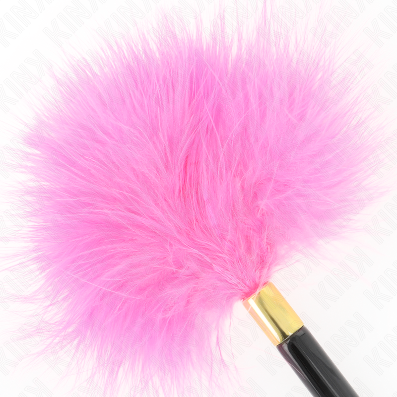 KINK - FUCHSIA GULD METAL TICKLE FJER 18 CM