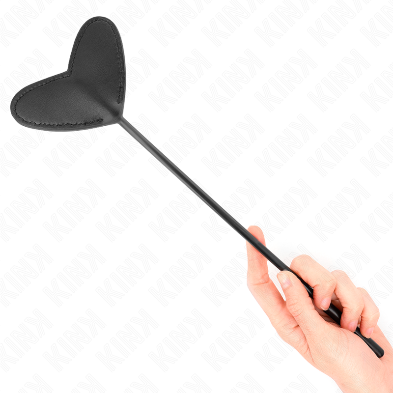 KINK - SORT HJERTEFORMET PALET 33 X 10 CM