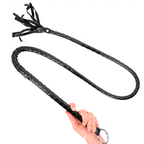 KINK - LANG SKINNENDE PVC PISK 138 CM