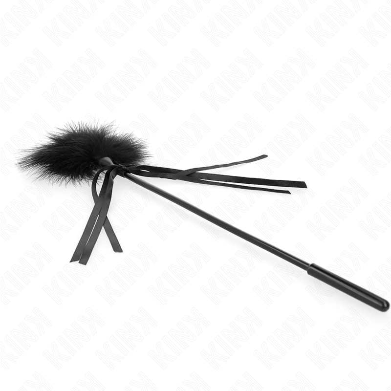 KINK - KIDLENDE FJER MED SLØJFE 35 CM