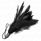 KINK - TICKLE FEATHERS MED REBHÅNDTAG PLASTBAS 15 CM