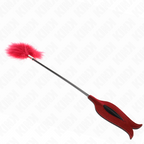 KINK - KIDLEFJER MED ROSEFORMET PADDEL 8 CM