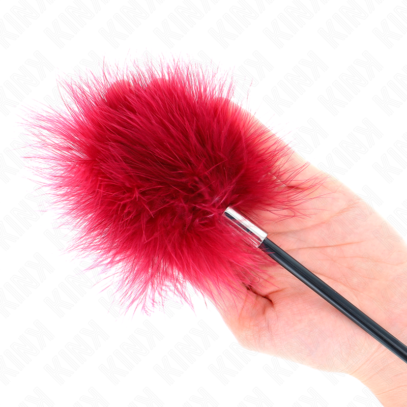 KINK - KIDLEFJER MED ROSEFORMET PADDEL 8 CM
