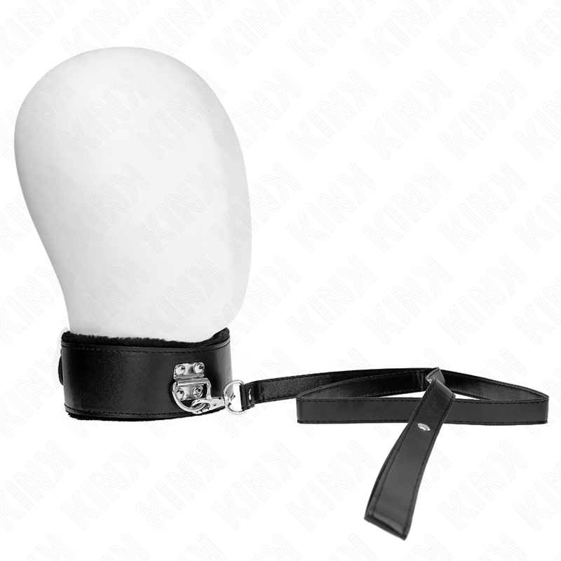 KINK - HALSKÆDE MED SNORE 116 CM MED SØLVØVNE MODEL 4 SORT JUSTERBAR 40-48 CM X 6 CM