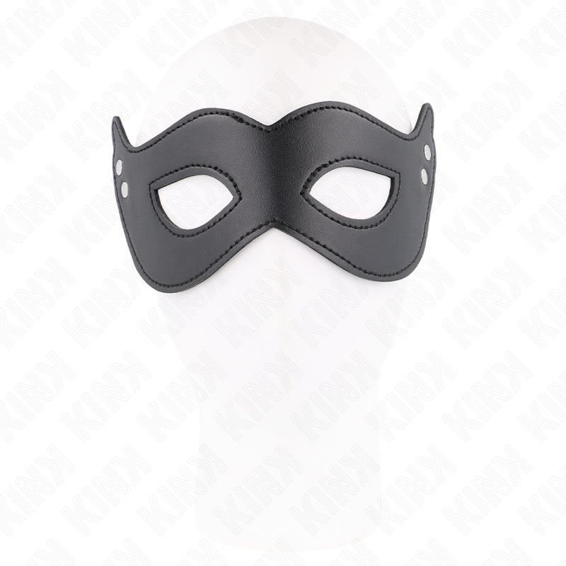 KINK - LÆDERMASKE MED NITTER MODEL 1 26 x 8 CM
